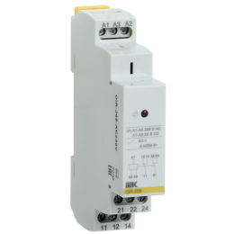 OIR-208-AC230V | Реле промежут. OIR 2 конт. 8А 230В AC IEK
