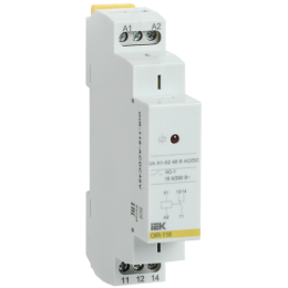OIR-116-ACDC48V | Реле промежут. OIR 1 конт. 16А 48В AC/DC IEK
