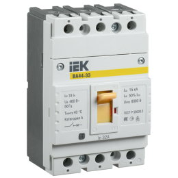 SVA4410-3-0032 | Автоматический выключатель ВА44 33 3Р 32А 15кА IEK
