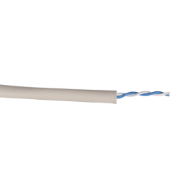 BC1-C5E01-111-500-G | Каб. в. п. U/UTP кат. 5E 1 пара PVC 1м серый GENERICA
