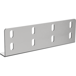 CLM50D-PSU-080-20-9016 | Пластина соединительная усил. h=80мм 2,0мм RAL 9016 IEK
